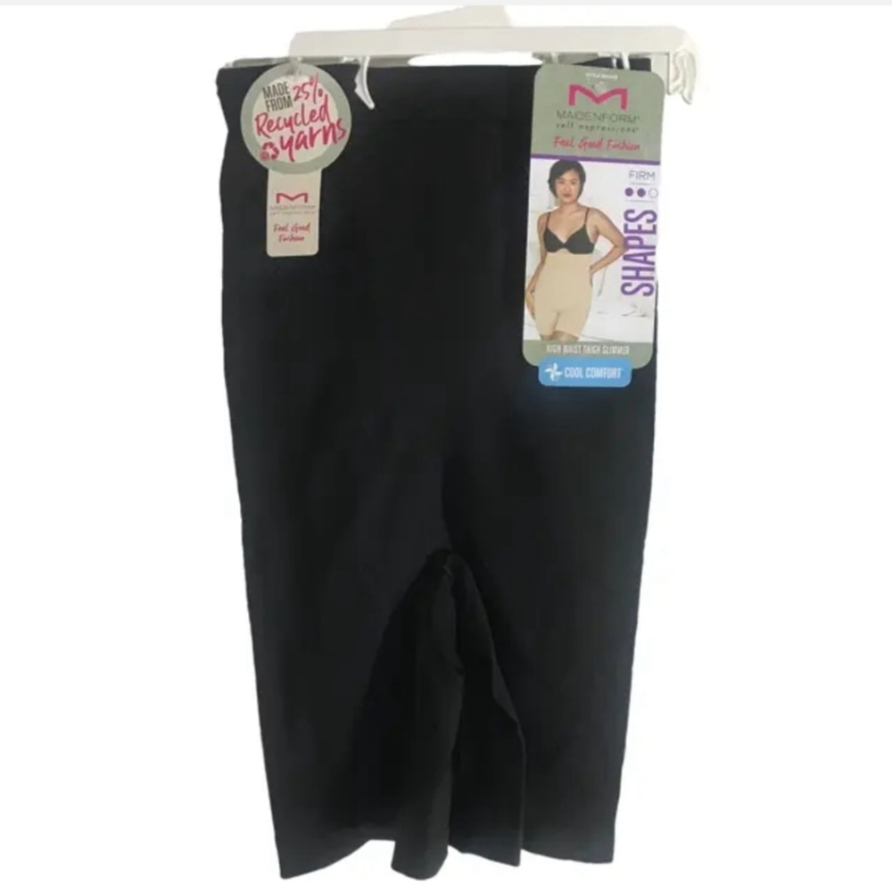 Maidenform Self Expressions Seamless High Waist Thigh Small